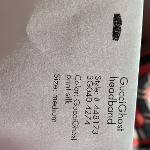 Gucci Ghost headband - Picture 6 of 9